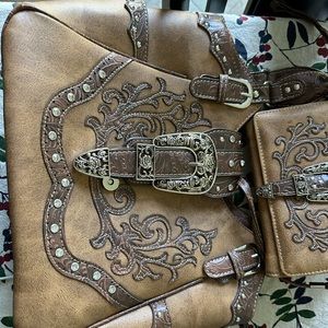 Western conceal carry purse
